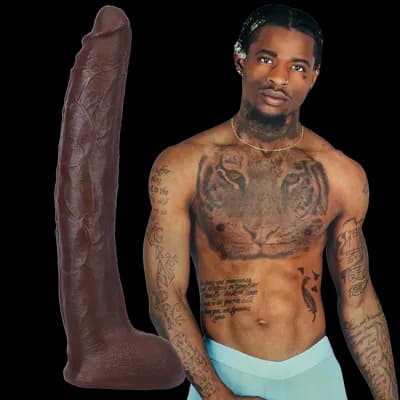 Signature Cocks: Damion Dayski, Realistic Ultraskyn Dildo, 30 cm