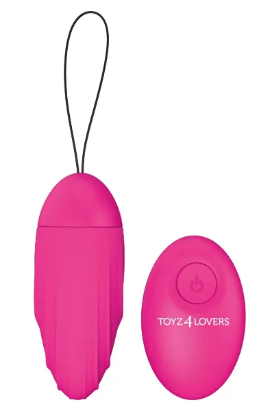 Vibrating Egg Remote Control Pink