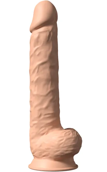 Dual Density Dildo 37 cm Ljus