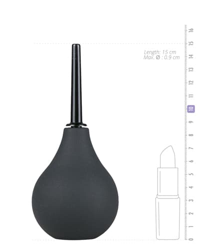Easytoys Black Anal Douche - MEDIUM