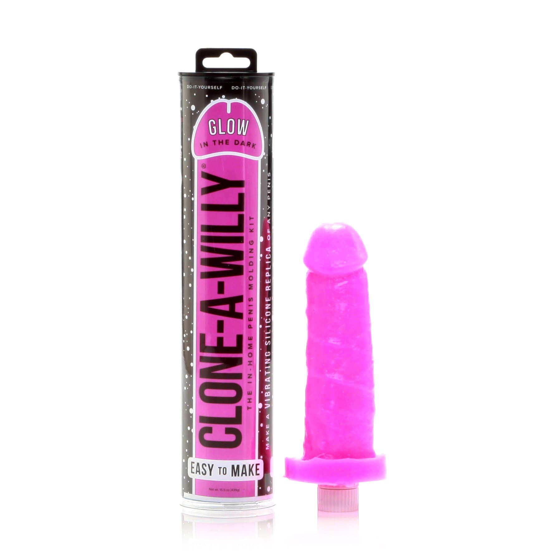 Clone-a-Willy Glow In The Dark Pink