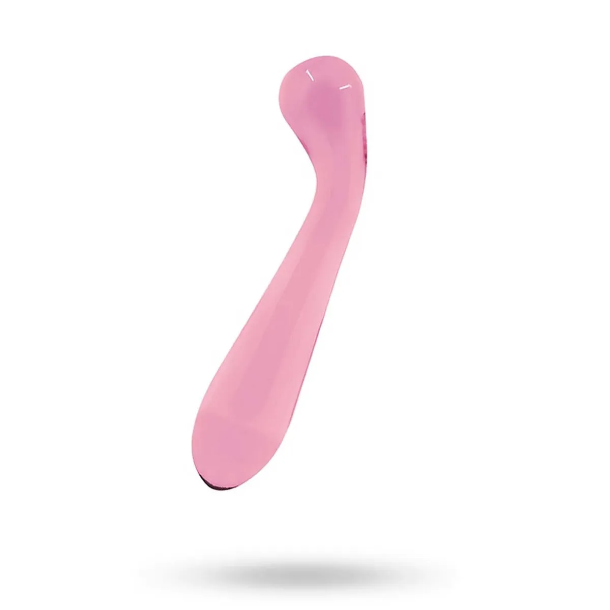 NS Novelties Crystal Glass G-Spot Wand Pink 16cm Glasdildo