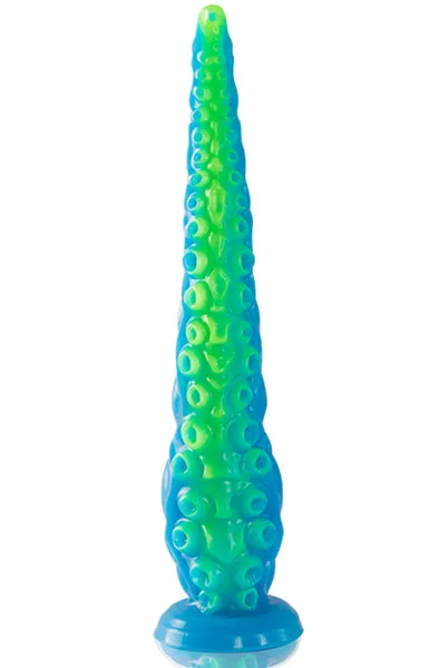 Scylla Fluorescent Tentacle Dildo 25,5 cm Dragon dildo