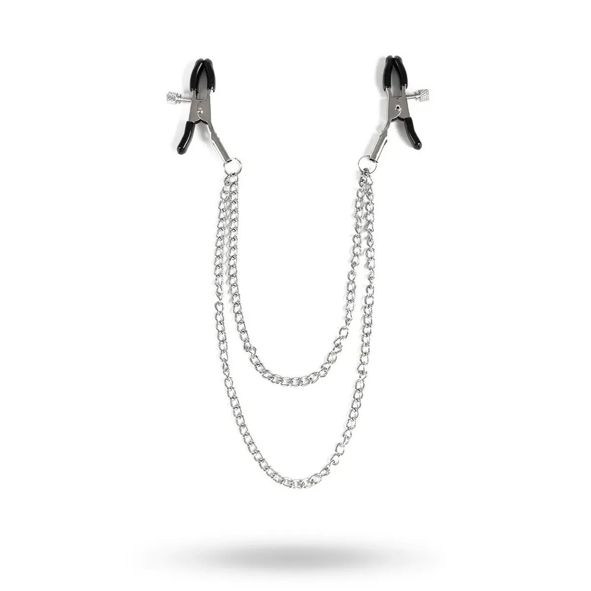 Virgite Nipple Clamps With Double Chain