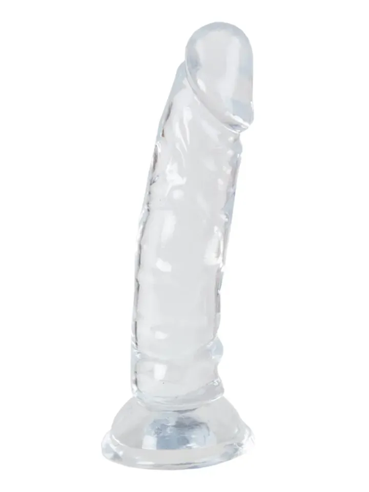 Realistic Mini Dildo Clear 13 cm