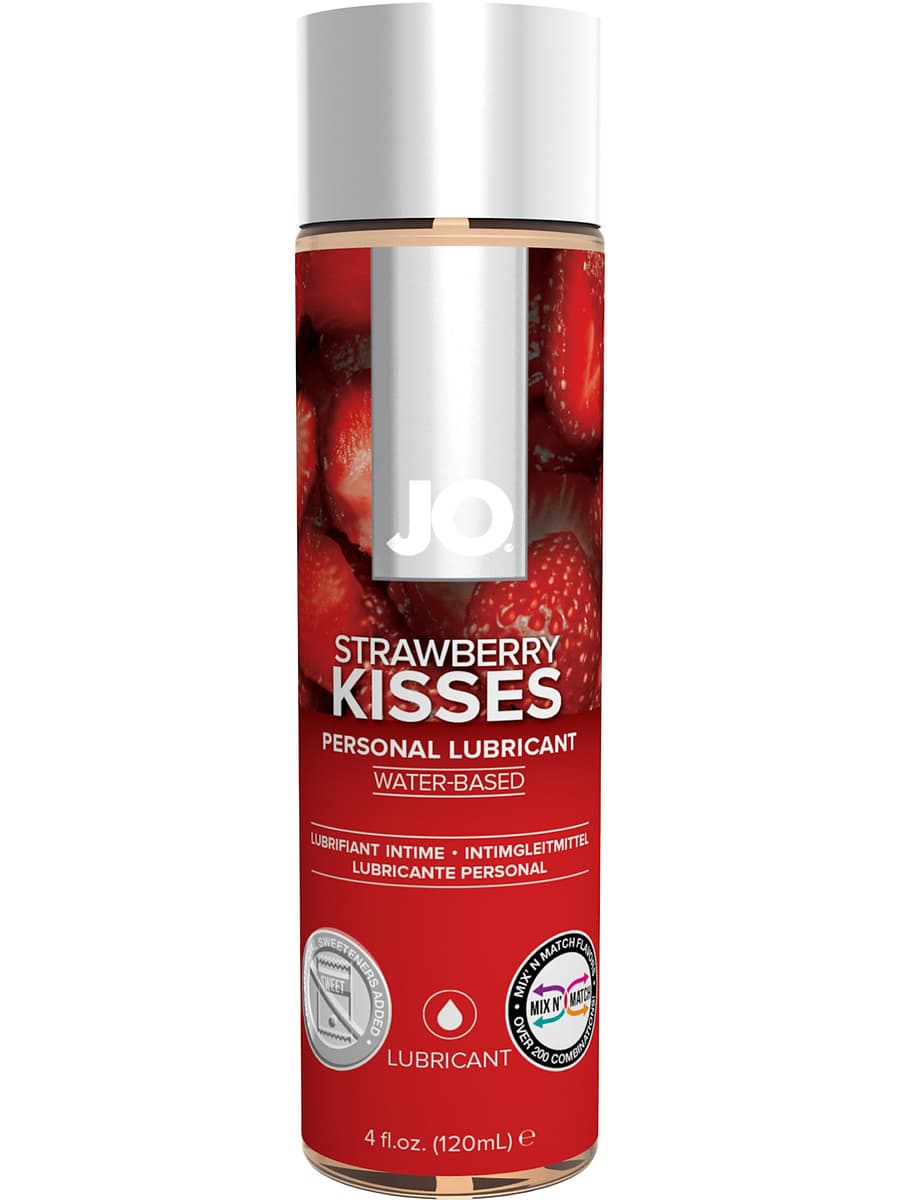 System JO: H2O, Strawberry Lubricant, 120 ml