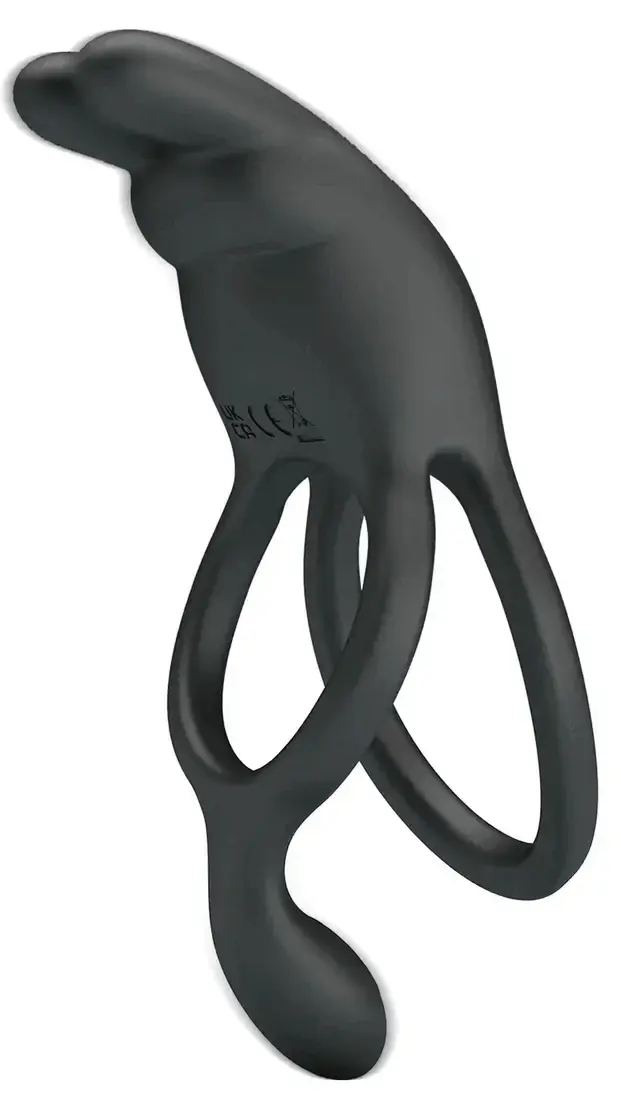 Dwayne Double Vibrating Rabbit Cock Ring