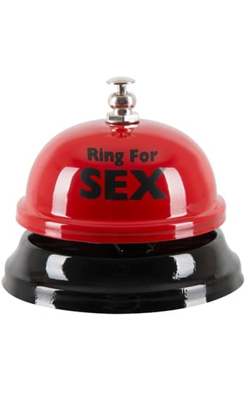 Ring for sex-bordsklocka