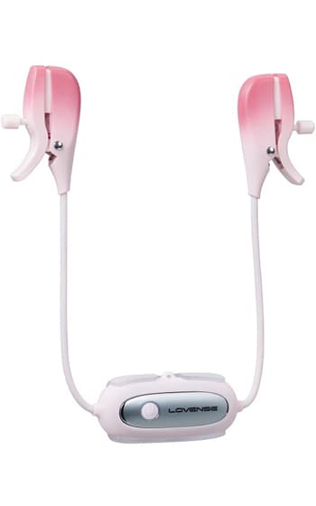 Lovense Gemini Vibrating Nipple Clamps Bröstvårtsklämmor med vibration