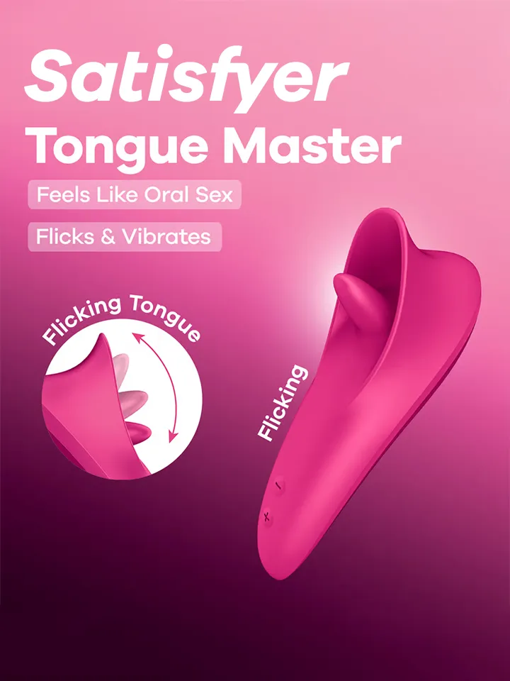 Satisfyer Tongue Master Flicking Clitoral Stimulator Klitorisvibrator