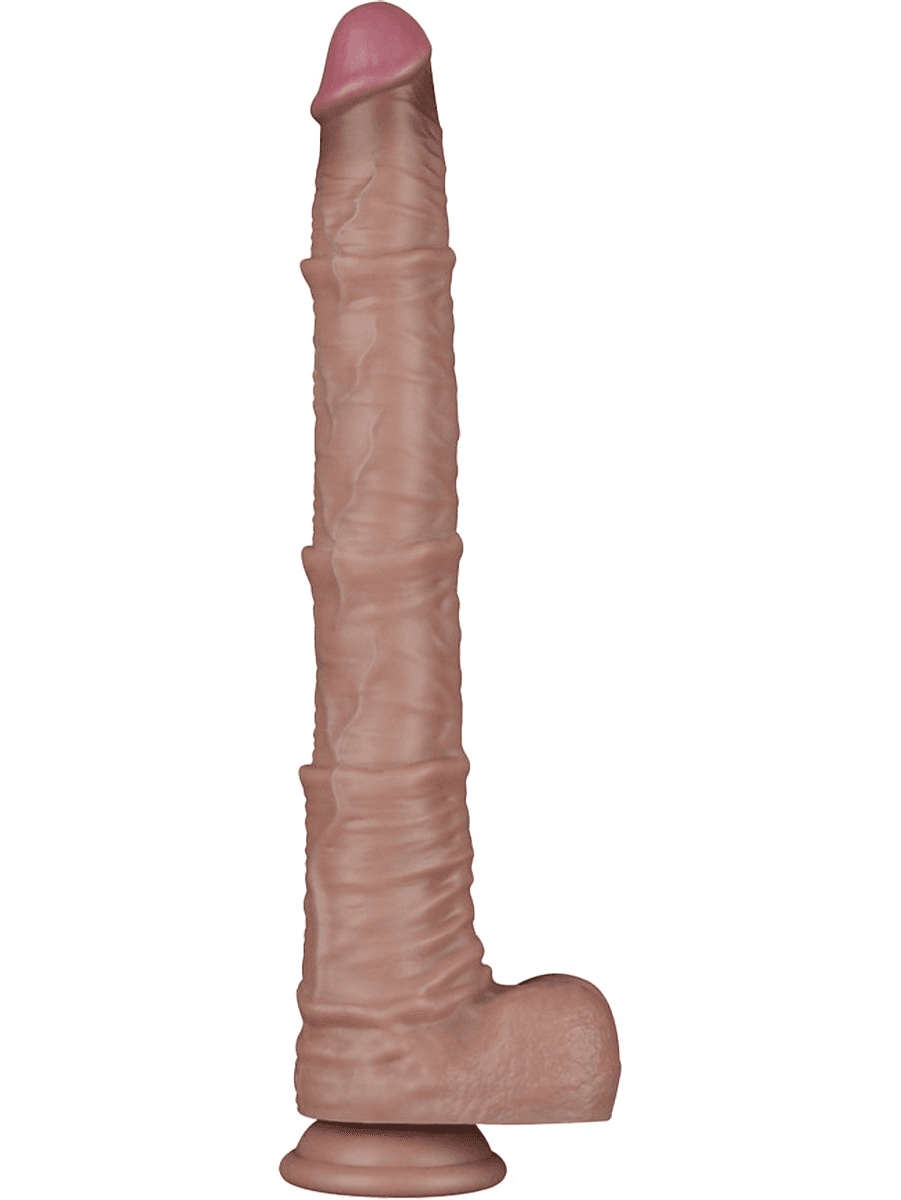 Dual Layered Bendable XXL Cock 40,5 cm