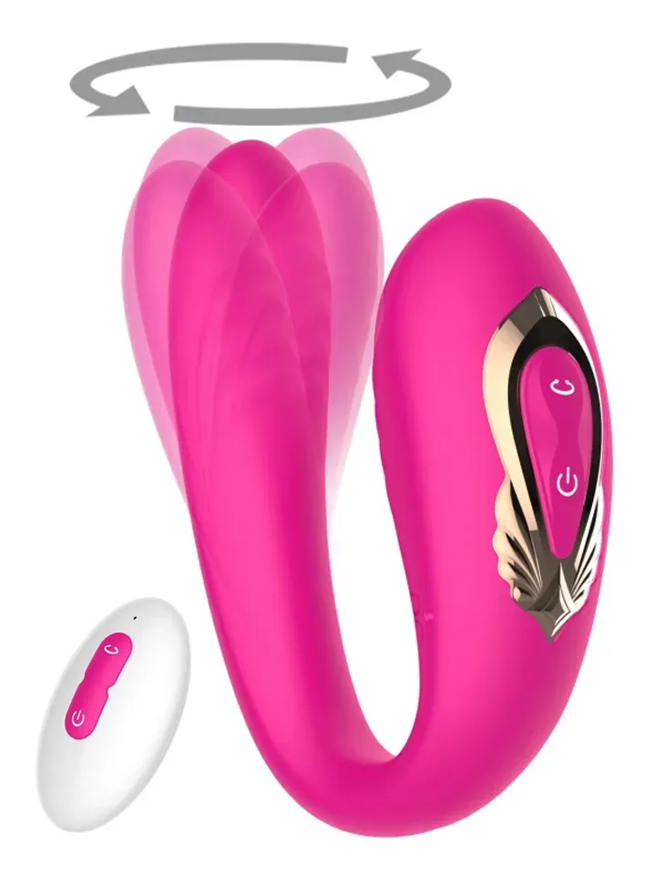 Rotating Wearable Dual Vibrator Parvibrator