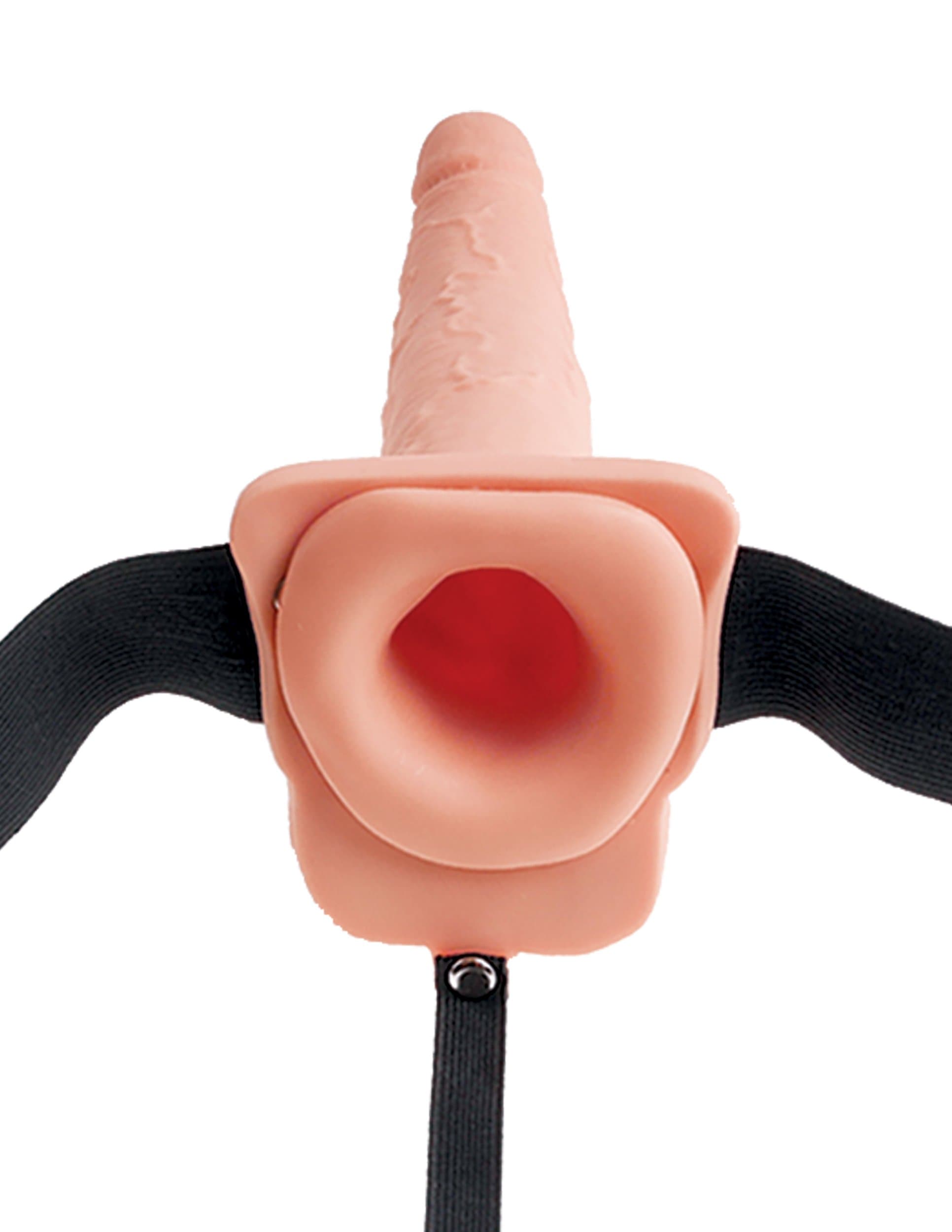 Hollow Squirting Strap-On 22 cm