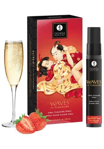 Shunga Oral Pleasure Spray, Strawberry Wine
