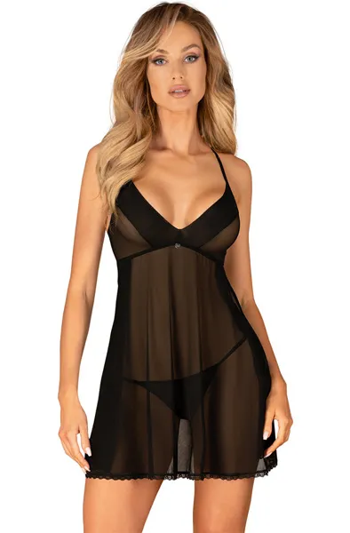 Obsessive Latinesa Babydoll & Thong M/L Babydoll
