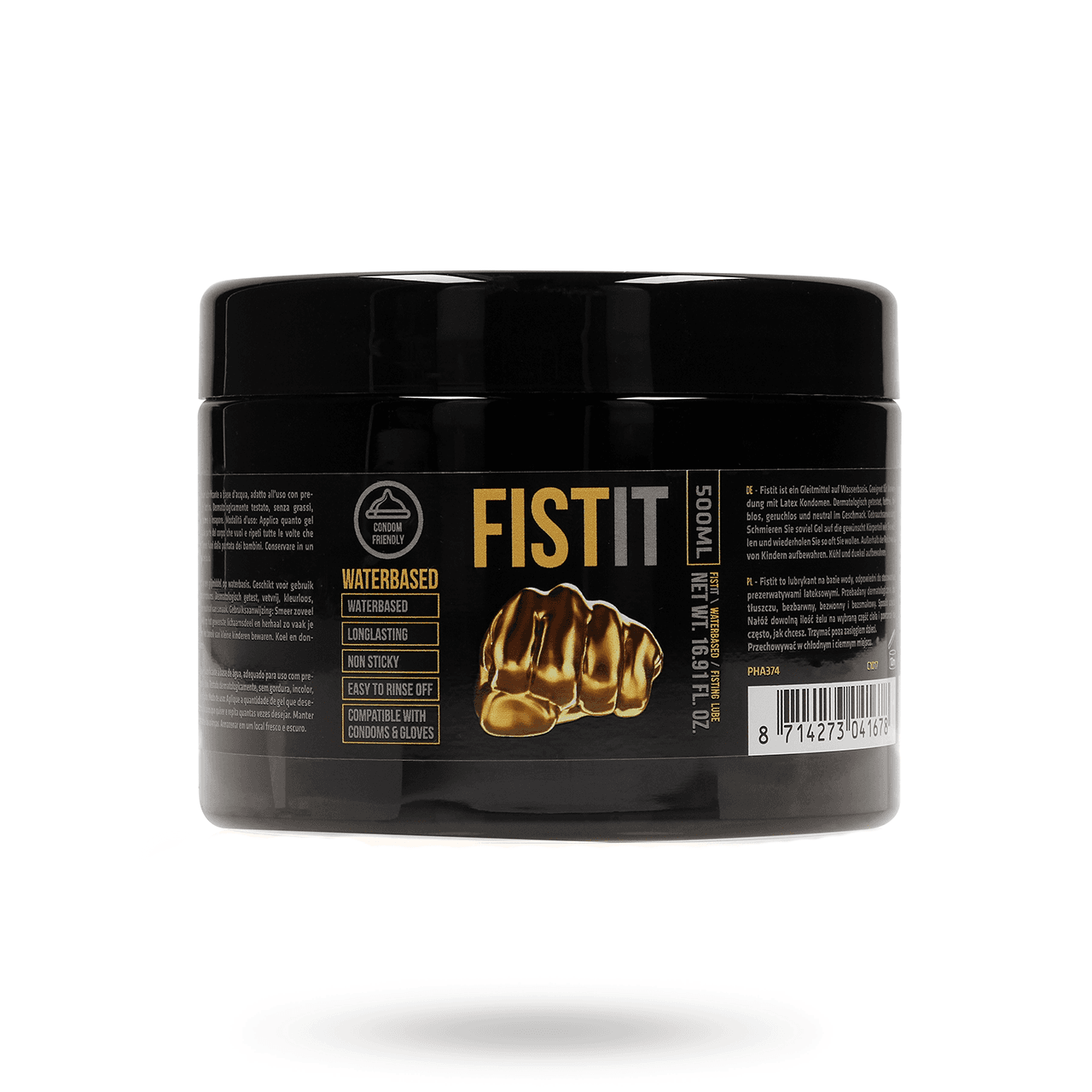 FistIt Waterbased Lubricant 500 ml