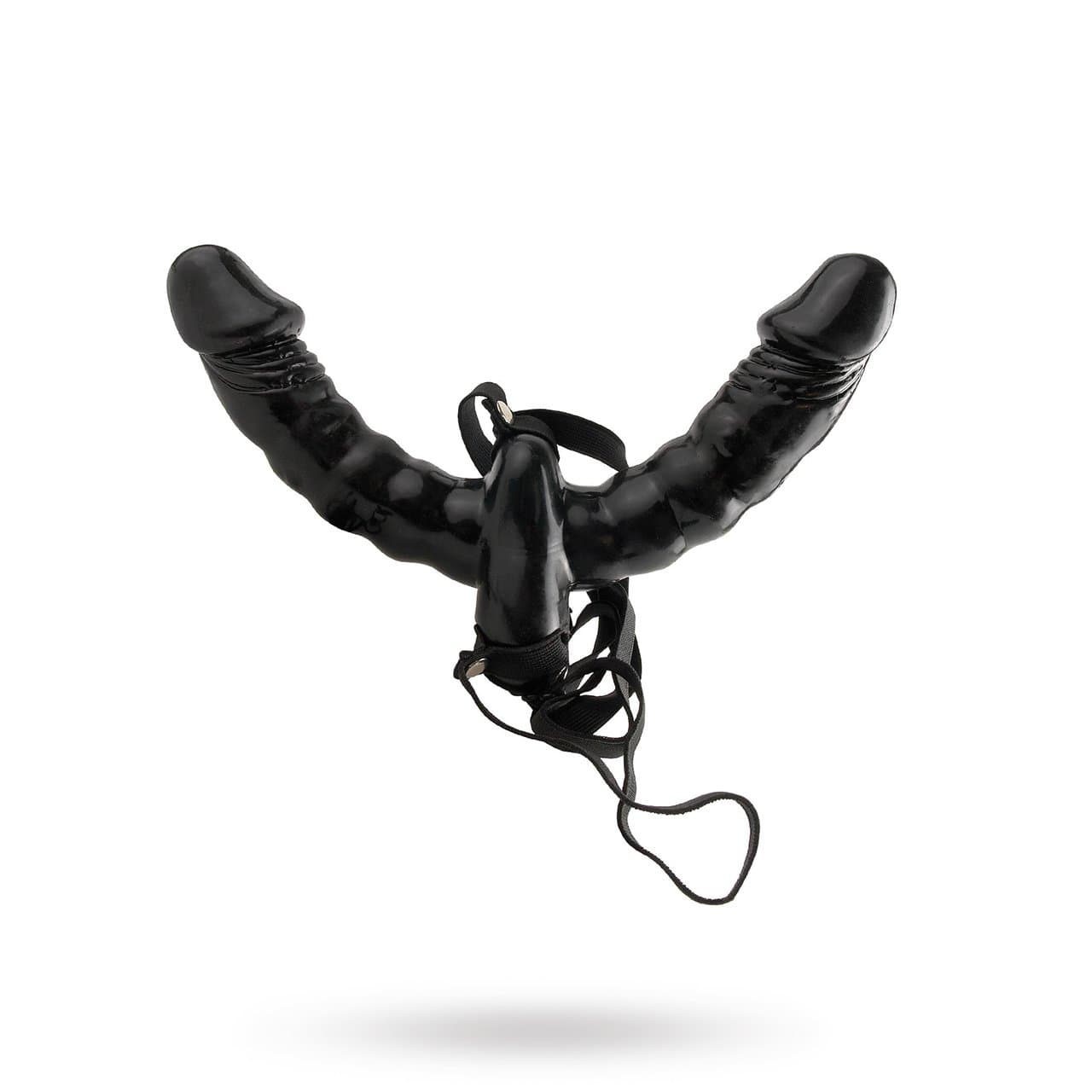 Vibrating Double Delight Strap-On