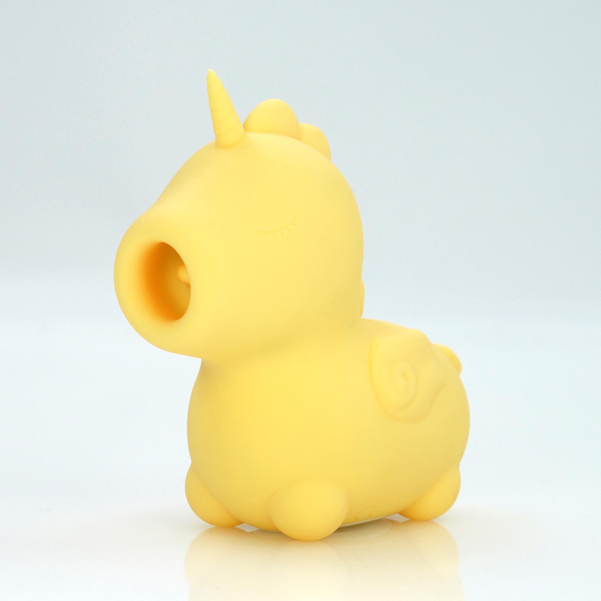 Unihorn vibrator med tunga - Bean Blossom