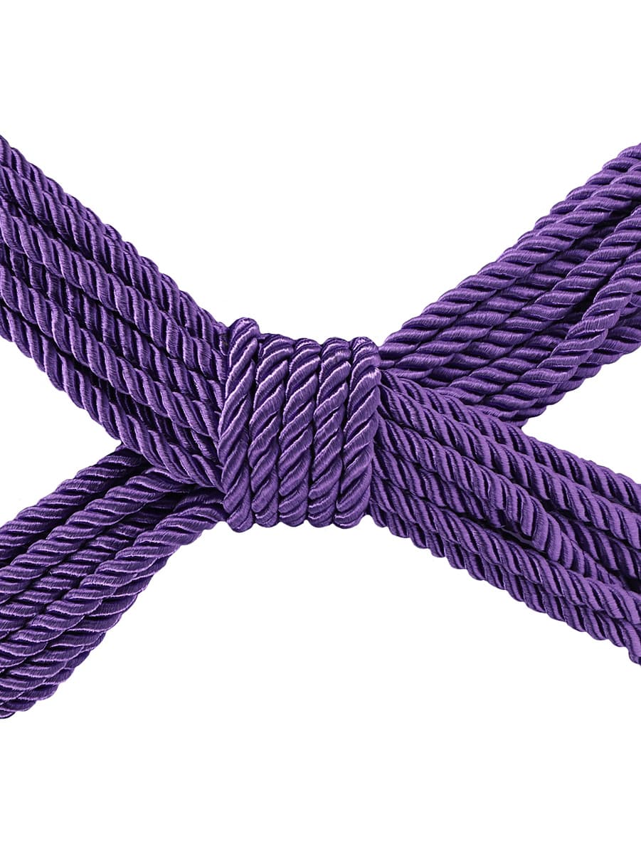 Ouch! - Polyester Bondage Rope - Purple - 10m