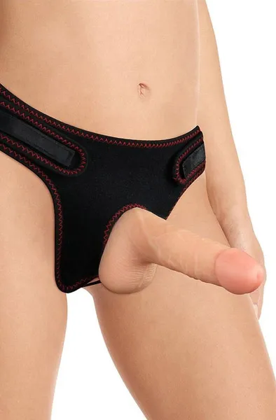 LoveToy: Easy StrapOn Set, 18 cm, ljus