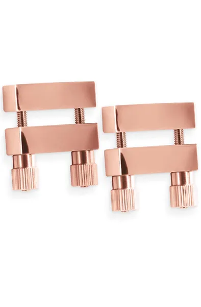 Bound Nipple Clamps V1 Rose Gold Bröstvårtsklämmor