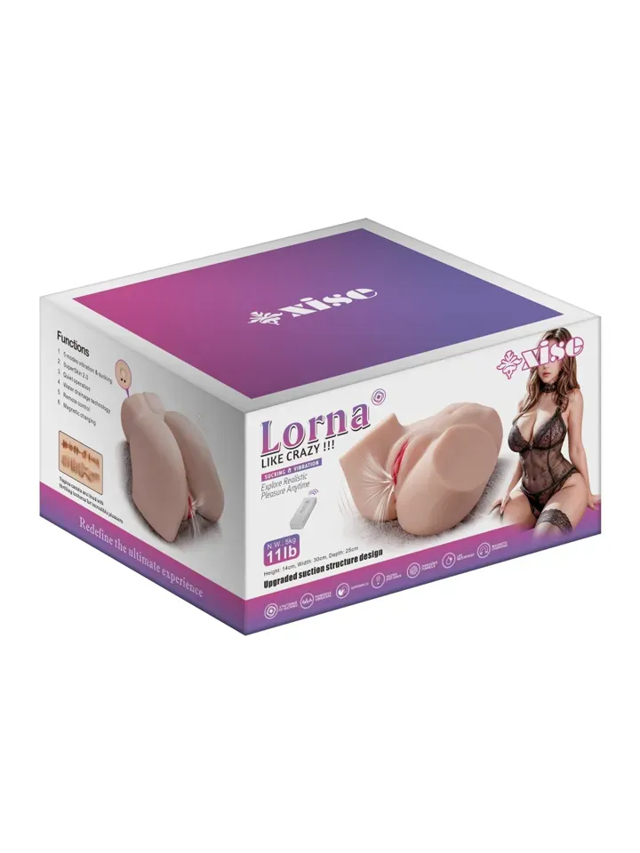 Lorna Sucking & Vibrating 5 kg Sexdocka