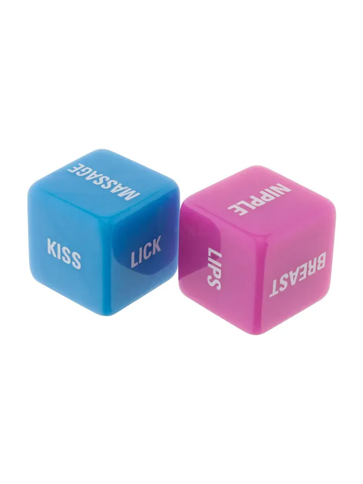 Lovers Dice Pink Blue