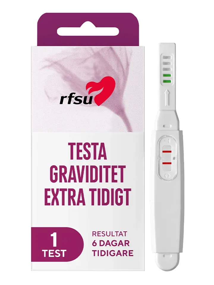 RFSU Graviditetstest Testa Tidigt 1st Graviditetstest tidig 1pack