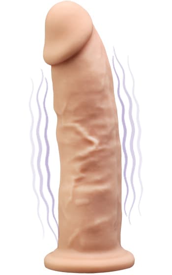Silex-D Vibrating Dildo 17,5 cm