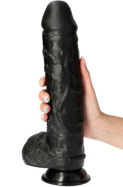 Toyz4Lovers: Made in Italy, Spartaco XXL Dildo, 32.5 cm, svart