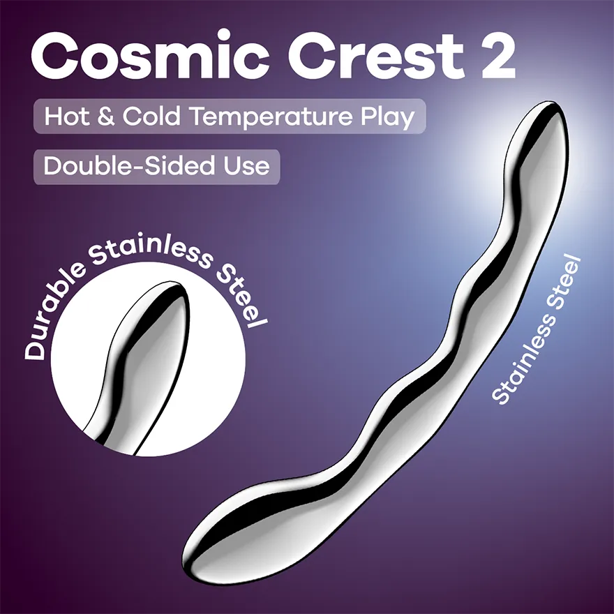 Satisfyer: Cosmic Crest 2, Steel Dildo
