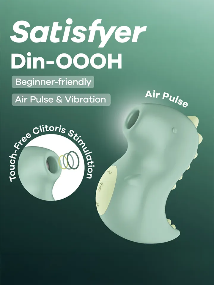 Satisfyer Din-OOOH Air Pulse Vibrator Lufttrycksvibrator