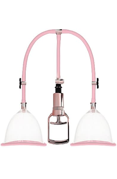 Breast Pump Set Medium Rose Gold