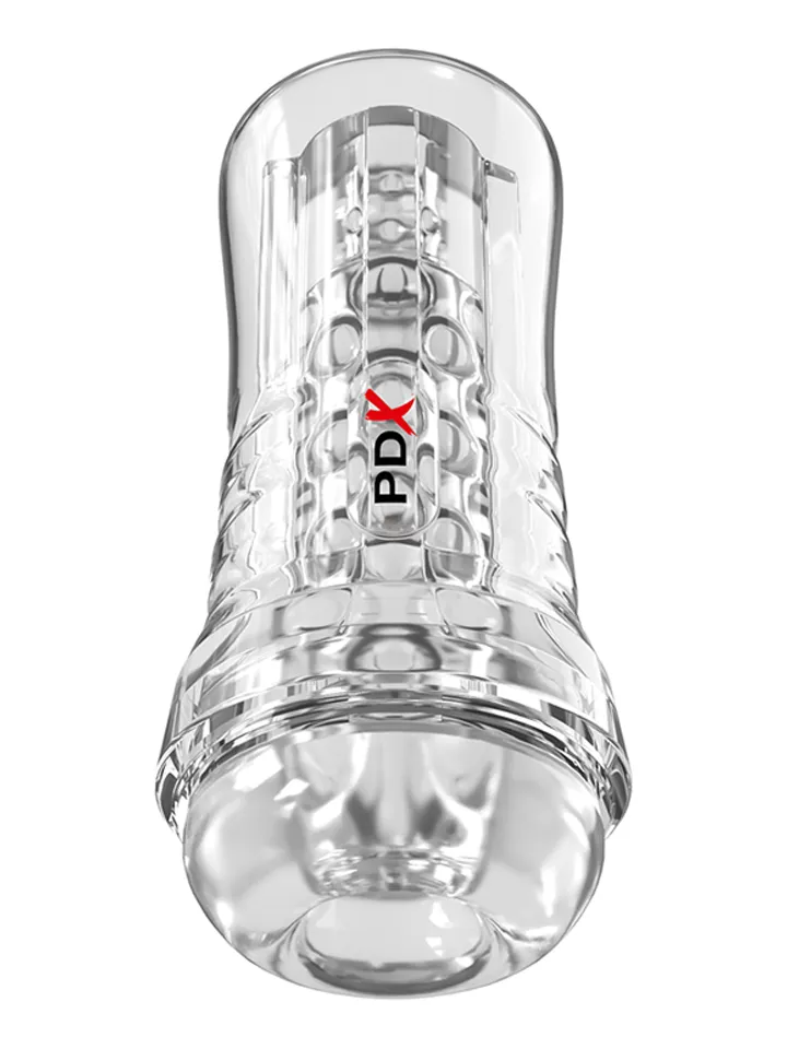 Pipedream PDX Elite: ViewTube Plus, See-Thru EZ-Grip Stroker