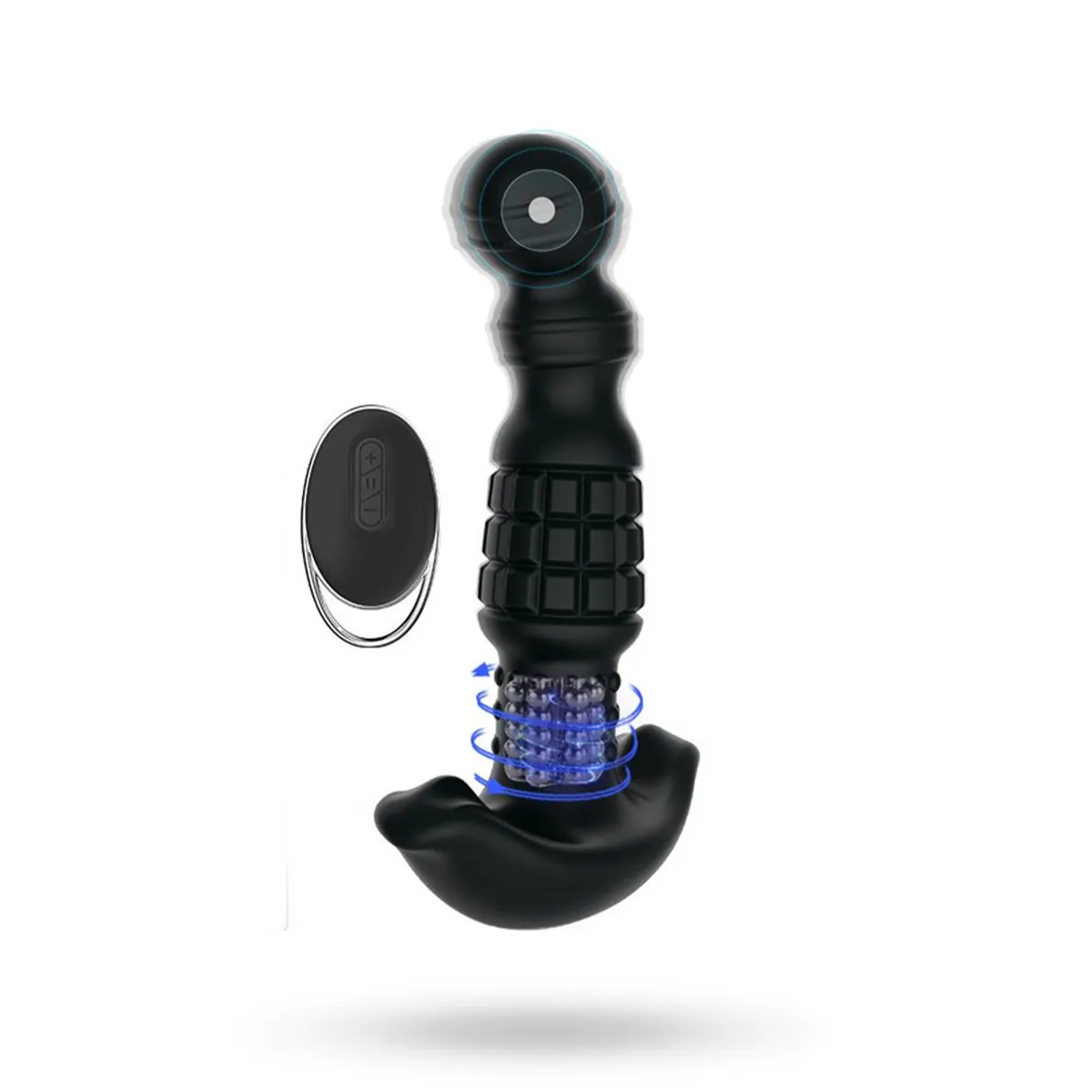 Zenn Anal Pleasure Rotating P-Spot Vibrator Prostatastimulator
