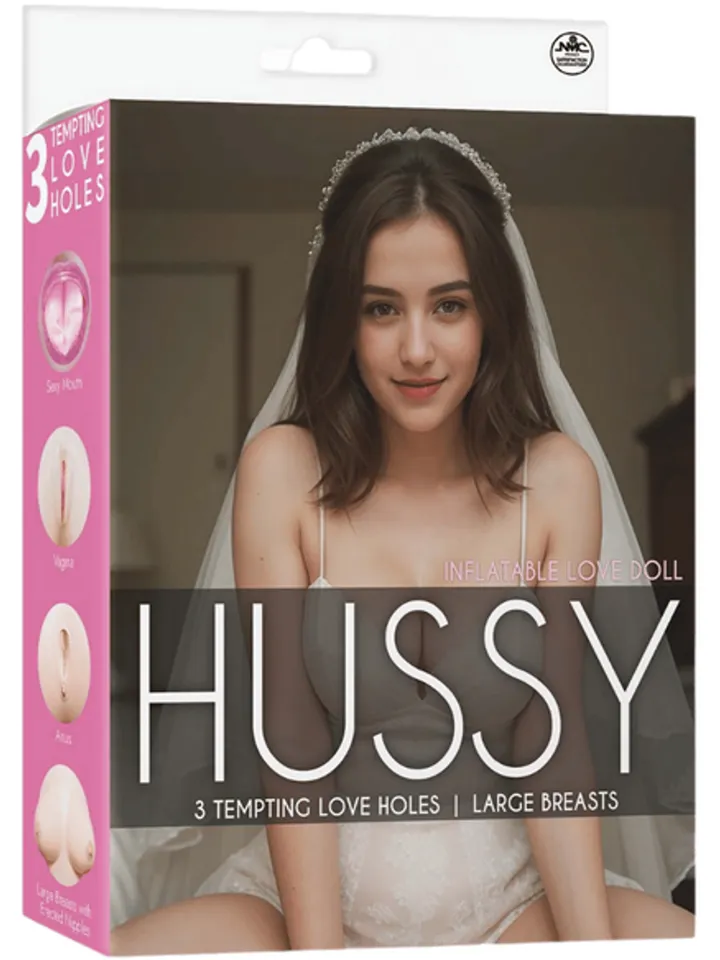 Hussy Gwen 3 Hole Inflatable Love Doll