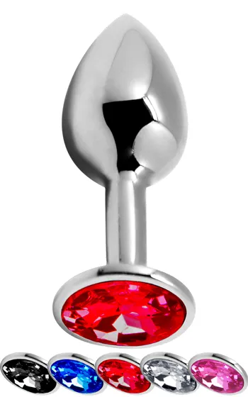 Metallplugg Medium Röd