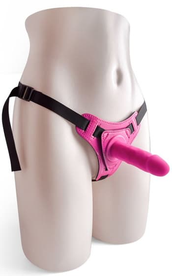 TOYZ4LOVERS Justerbar Strap-On Sele med Realistisk Dildo