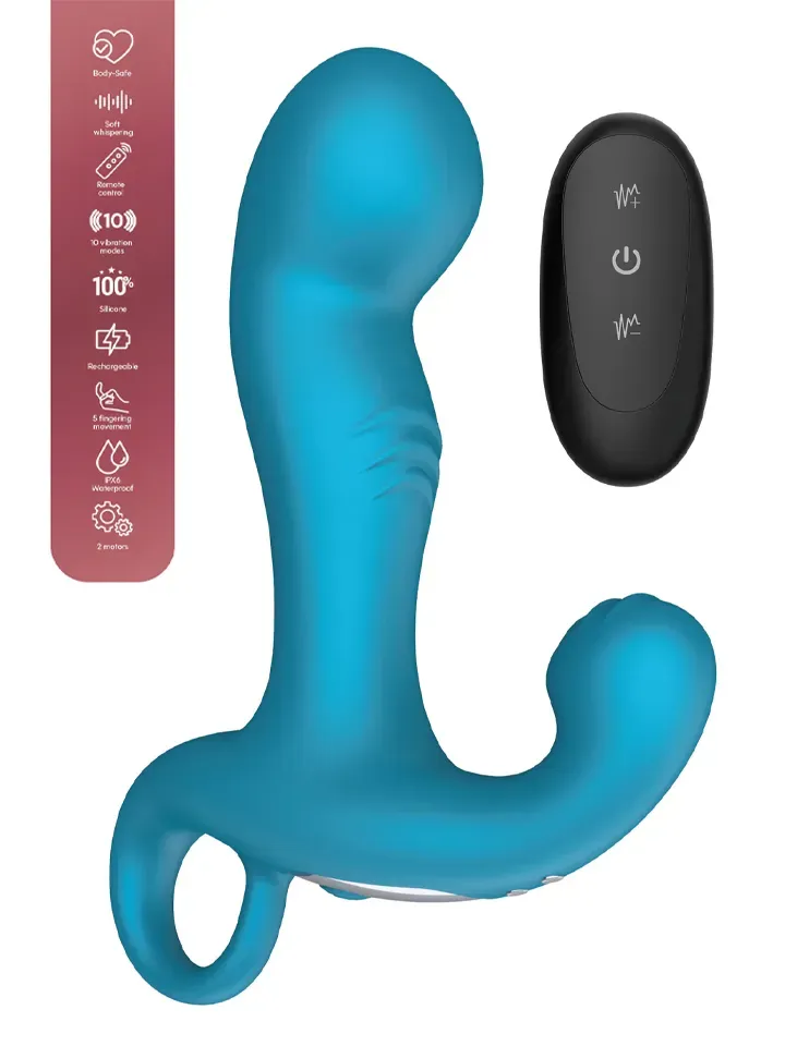 P-spot Tapper Plug Vibrating + Remote