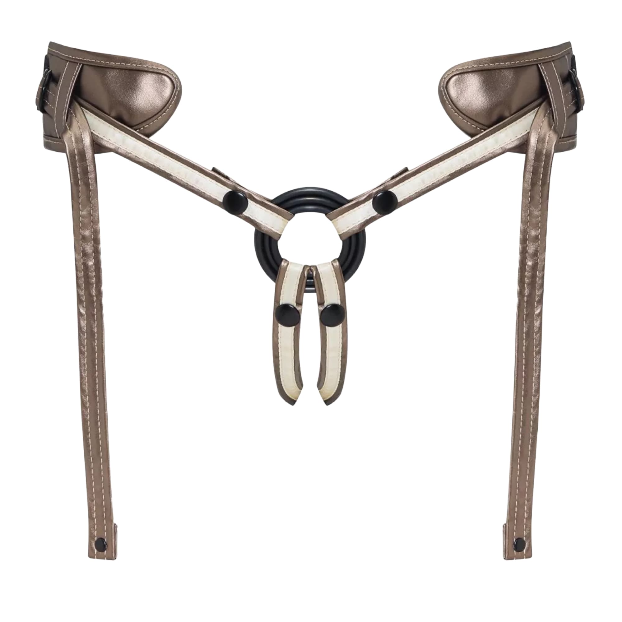 Strap-On-Me - Leatherette Harness Desirous - OS