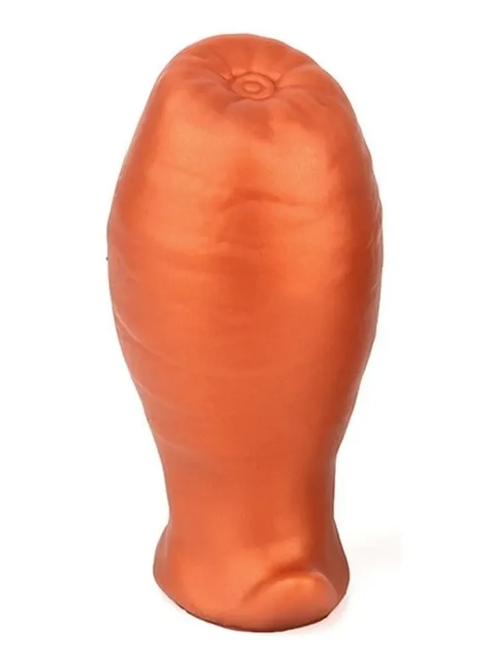 Egg Ass Plug Orange 10,5 cm