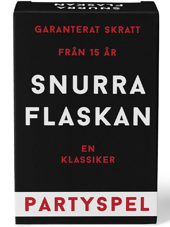 Partyspel Snurra flaskan