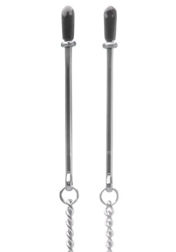 Shots Pincette Nipple Clamps Metal Bröstklämmor med kedja