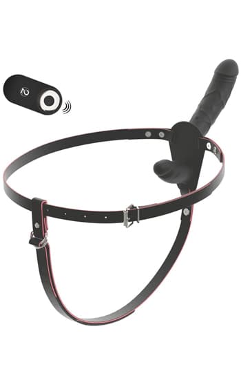 Vibrating Double Strap On