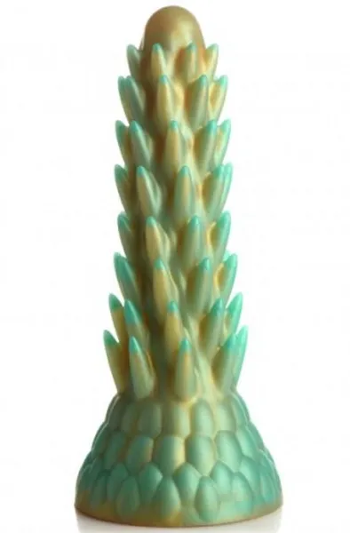 Creature Cocks: Stegosaurus, Spiky Reptile Silicone Dildo