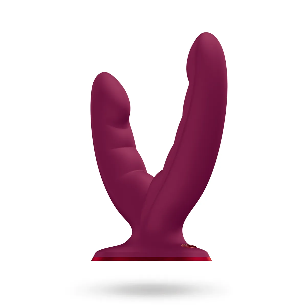 Fun Factory Ryde Double Dildo Wine Red