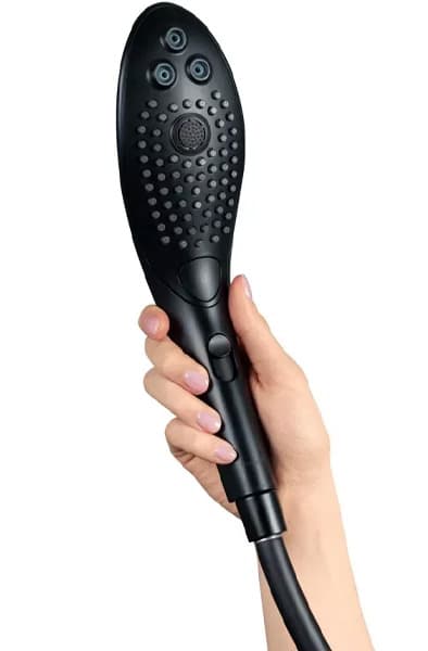 Wave Shower Head - Svart