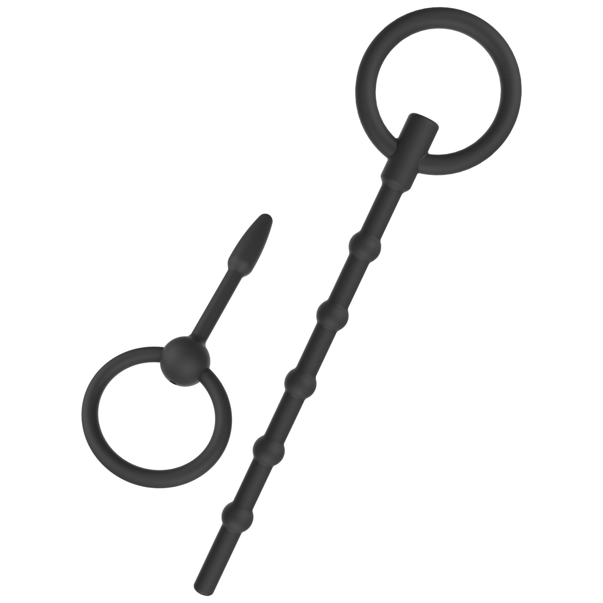 2-pcs Penis Plug Set Large