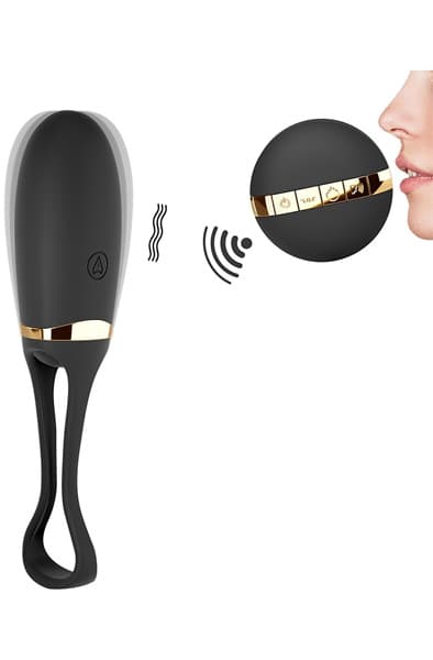 Secret Delight Gold - Vibrerande Ägg Med röstkontroll