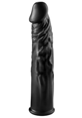 NMC Length Extender Sleeve Black 19 cm Penisförlängare/Sleeve